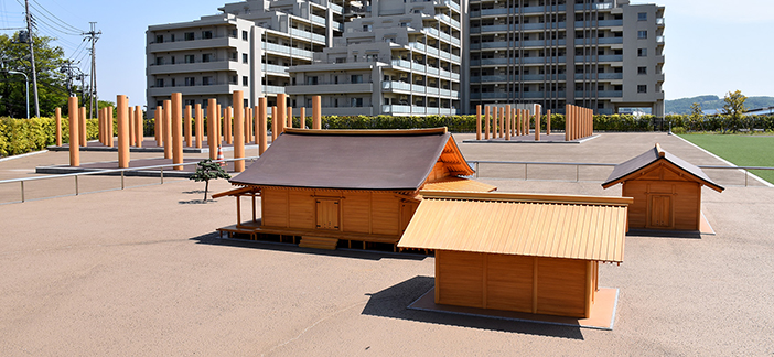 国司館と家康御殿史跡広場